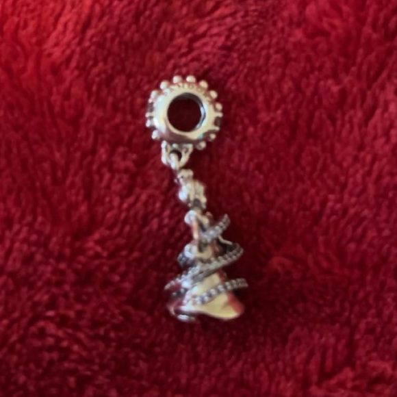 Authentic Pandora Cinderella Dangle Charm 925 - Picture 3 of 3